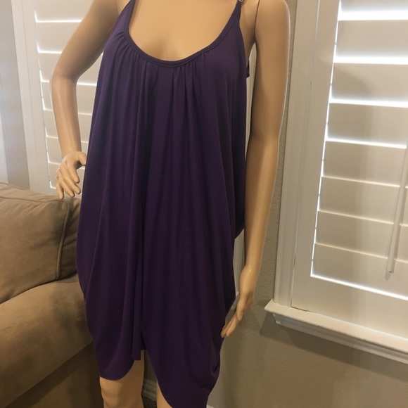 “BELLA MATTO” PURPLE KNIT SUNDRESS - MED - Picture 5 of 11